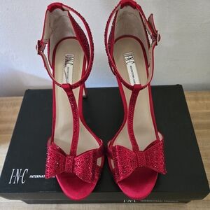 I N C International Concepts Spicey Red Pumps; Size: 8.5 M.